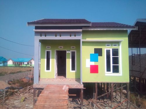 foto tampak rumah tipe 36 perumahan ANUGRAH RAFANDA LUTFIA