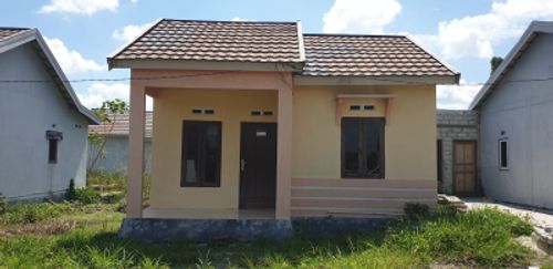 foto tampak rumah tipe 36 Subsidi perumahan Kasturi Indah IV Tahap 1