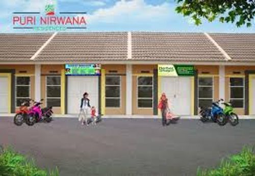 foto tampak rumah tipe 30 perumahan PURI NIRWANA RESIDENCES ( PNR )