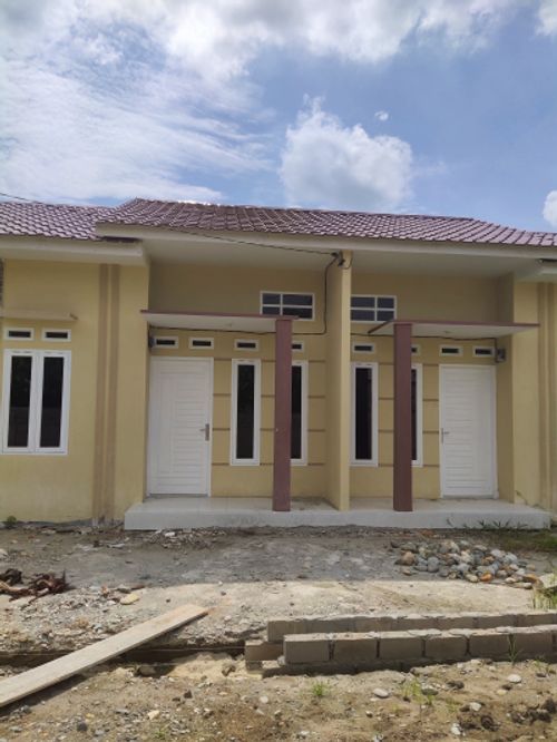 foto tampak rumah tipe 36 perumahan GRIYA AZKAYRA