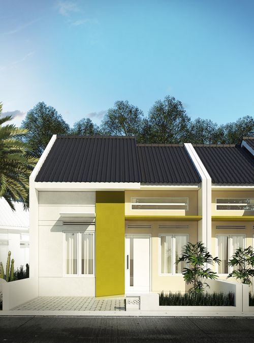 foto tampak rumah tipe SUBSIDI perumahan REMBANG HARMONI