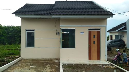 foto tampak rumah tipe 30/60 , 140 perumahan Cempaka Intan Residence