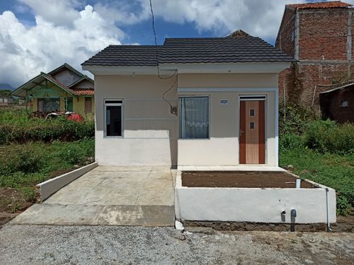 foto tampak rumah tipe 30/60 , 149 perumahan Cempaka Intan Residence