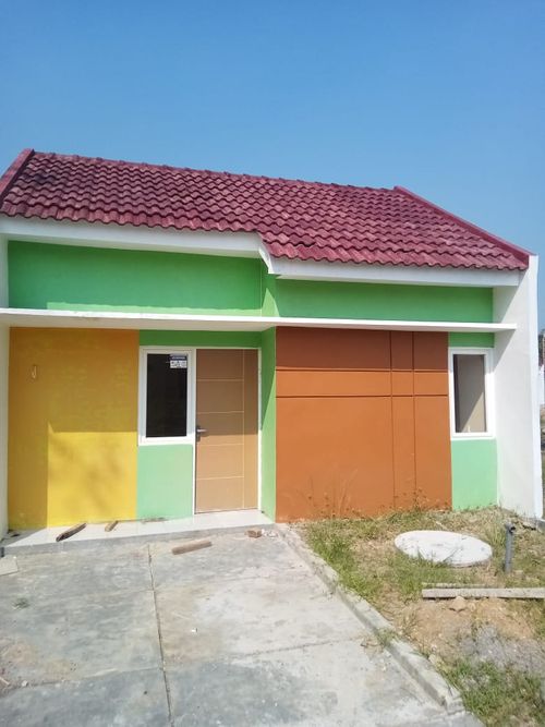 foto tampak rumah tipe 30/60 perumahan PERUM PUCUK INDAH