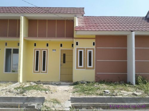 foto tampak rumah tipe Indira perumahan INDIRA RESIDENCE