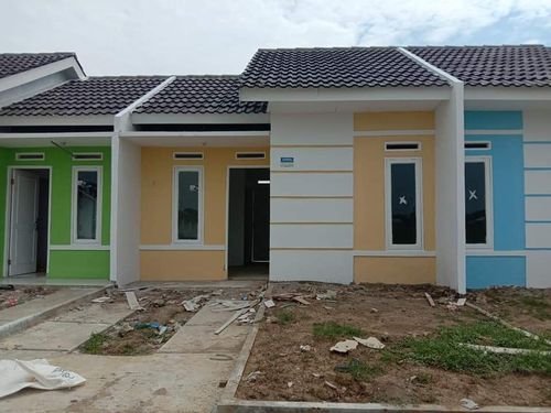 foto tampak rumah tipe 27/60. perumahan SUKAMEKAR REGENCY