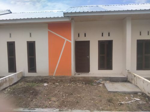 foto tampak rumah tipe 36/72 perumahan PURI ALAM MADANI