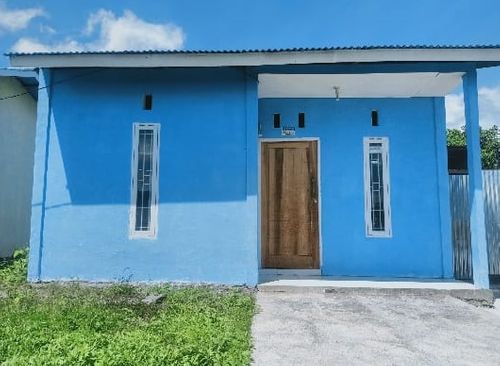 foto tampak rumah tipe 36/102 perumahan MIRACLE LAND