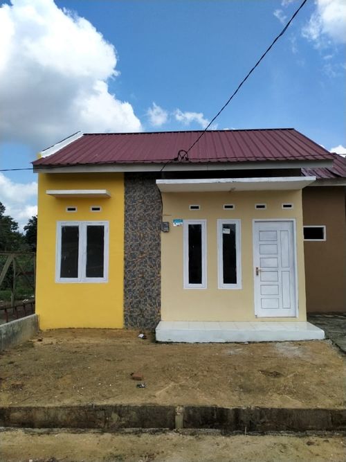 foto tampak rumah tipe 36/96 perumahan Cempaka Duta Pertiwi Residence