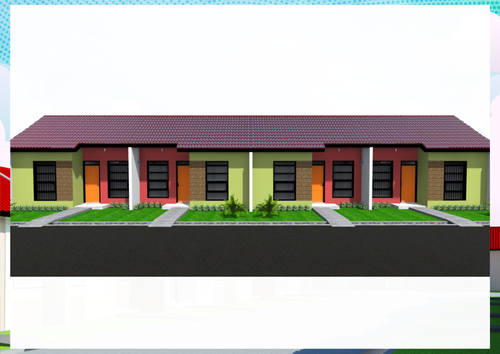 foto tampak rumah tipe 29Jad perumahan Kepuren Residence 2 Ranjeng