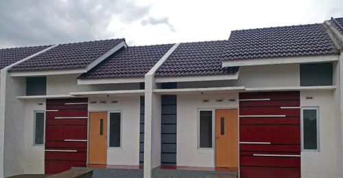 foto tampak rumah tipe Subsidi 1 perumahan Graha Bhinneka Mansion