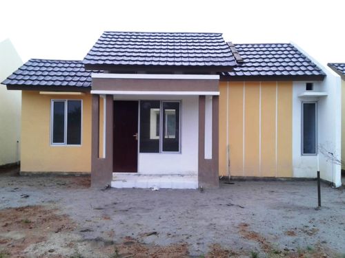 foto tampak rumah tipe 36 Subsidi perumahan PELANGI RESIDENCE