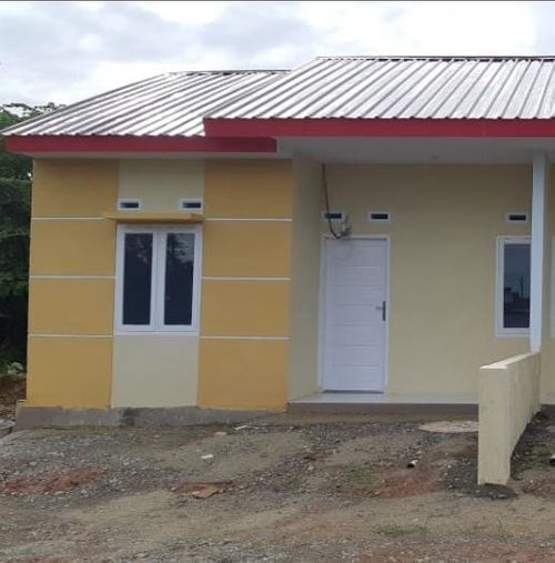 foto tampak rumah tipe 36 perumahan MUTIARA RESIDENT