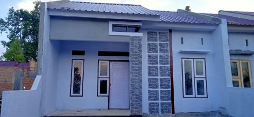 foto tampak rumah tipe 36/72 perumahan PALOPO INDAH RESIDENCE