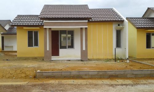 foto tampak rumah tipe 36 komersil perumahan PELANGI RESIDENCE