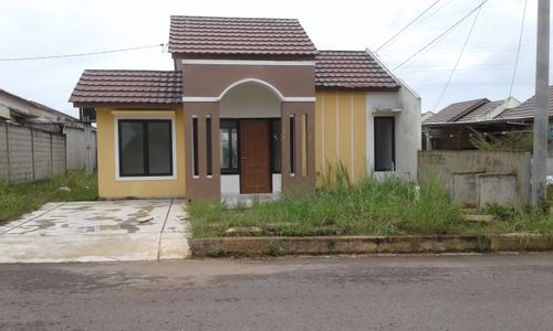 foto tampak rumah tipe 39 komersil perumahan PELANGI RESIDENCE