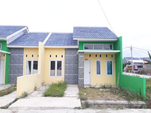 foto tampak rumah tipe 36/72 perumahan PERMATA MUKTIWARI RESIDENCE
