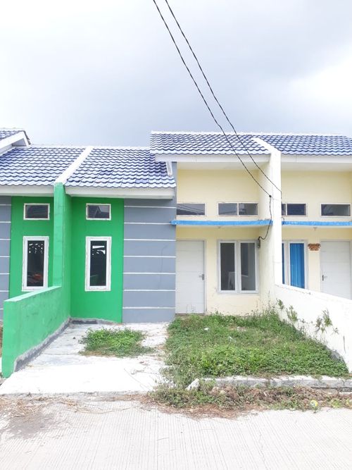 foto tampak rumah tipe 30/60 perumahan PERMATA MUKTIWARI RESIDENCE