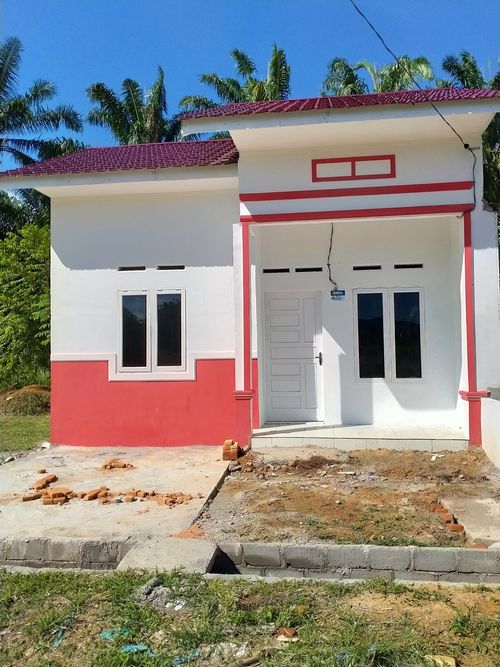 foto tampak rumah tipe 36  perumahan DE PRABU