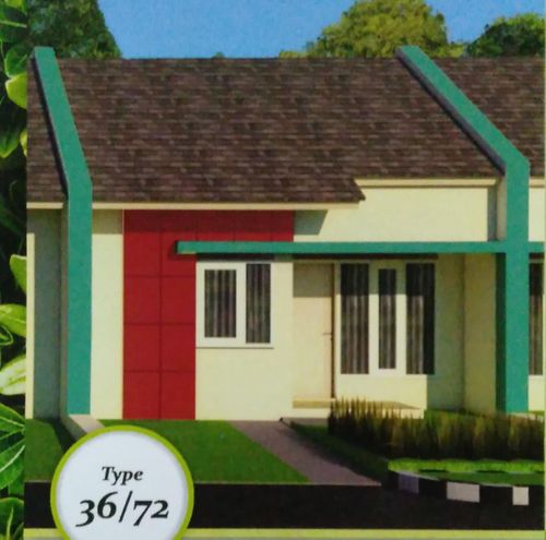 foto tampak rumah tipe 36 perumahan GRIYA AMERTA RESIDENCE