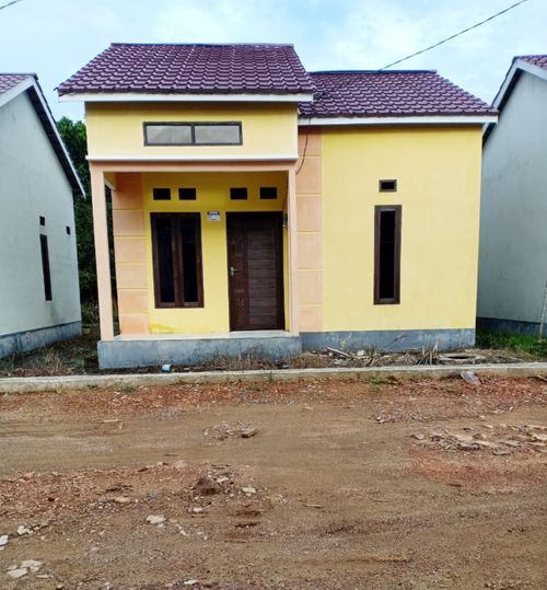 foto tampak rumah tipe 36 perumahan BUMI MAKMUR RESIDENCE AA&BB