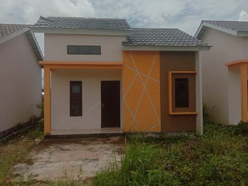 foto tampak rumah tipe 36 perumahan SERDAM RAYA RESIDENCE