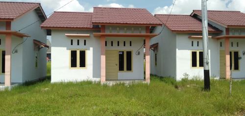 foto tampak rumah tipe 36 perumahan MEKAR SARI PELANGI