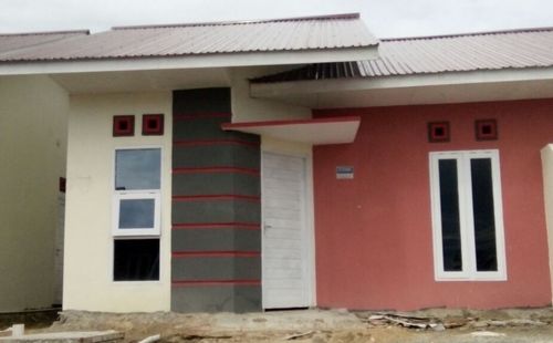 foto tampak rumah tipe 36 perumahan PESONA BUKIT BATUAH AM & AN