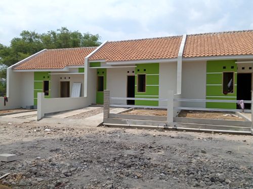 foto tampak rumah tipe 30/60 perumahan PERUMAHAN BAITI JANNATI REGENCY