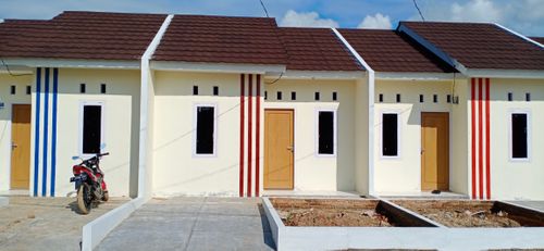 foto tampak rumah tipe 27/60 perumahan DRANGONG RESIDENCE