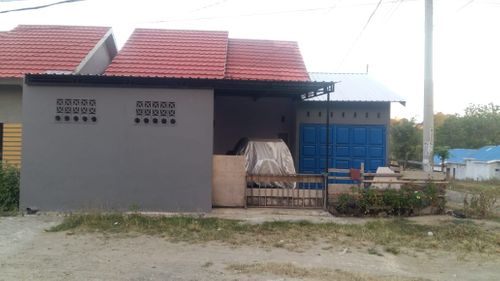 foto tampak rumah tipe 45 perumahan BUKIT MUTIARA INDAH