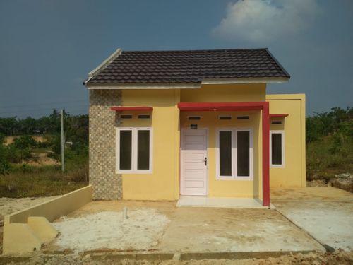 foto tampak rumah tipe subsidi 36 perumahan Bakti Cipta Residence