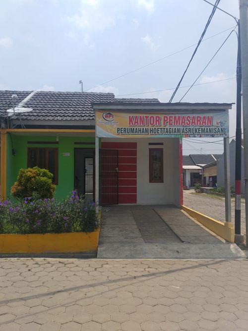 foto tampak rumah tipe 30/72 perumahan Hoettagian Asri Kemanisan