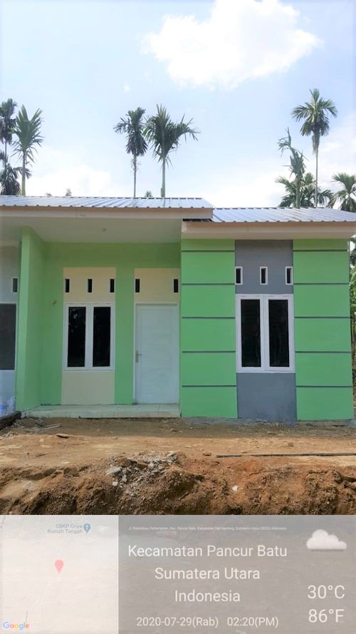 foto tampak rumah tipe 36/91 perumahan Annora Residence