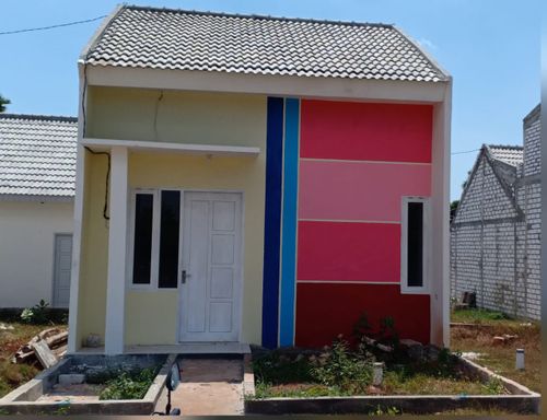 foto tampak rumah tipe 32 perumahan Maisons De la Propriete 2