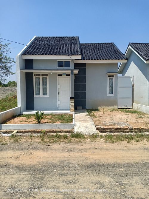 foto tampak rumah tipe RUBY perumahan Rakata Residence 2