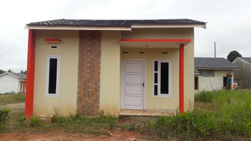 foto tampak rumah tipe 36/100 perumahan GRIYA SEJAHTERA 3