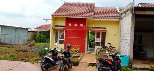 foto tampak rumah tipe Subsidi perumahan Firdaus Asri