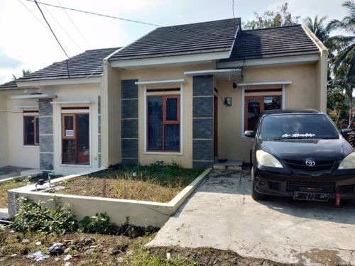 foto tampak rumah tipe 36/66 perumahan Firdaus Residence