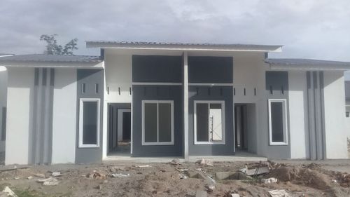 foto tampak rumah tipe 36 perumahan ONDOLIFE LANDBOUW RESIDENCE