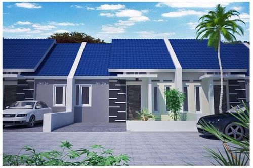 foto tampak rumah tipe CORDOVA perumahan GRIYA PRIMA REA TIMUR POLEWALI