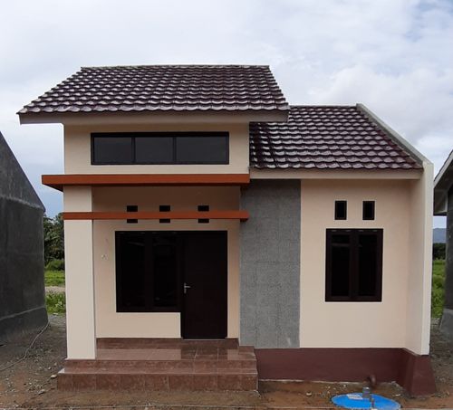 foto tampak rumah tipe 36 perumahan Griya Mirna