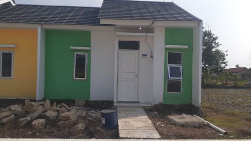 foto tampak rumah tipe Subsidi 30/60 perumahan Taman Asri Regency 
