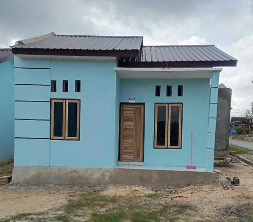 foto tampak rumah tipe Rumah Sederhana 36/96 perumahan Perumahan Graha Teratai Indah