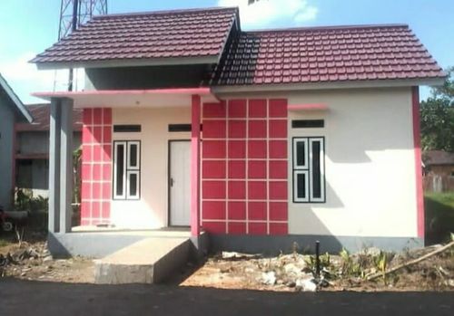 foto tampak rumah tipe 45 perumahan Zaujati Residence 7
