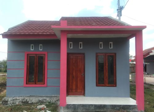 foto tampak rumah tipe 36/78 perumahan PERUMAHAN RINDU ALAM