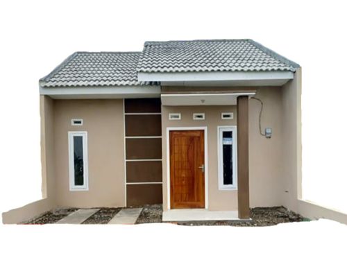 foto tampak rumah tipe 30 perumahan De' Paciran Residence