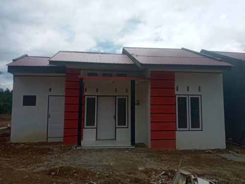 foto tampak rumah tipe 36 perumahan BIARO RESIDENCE 