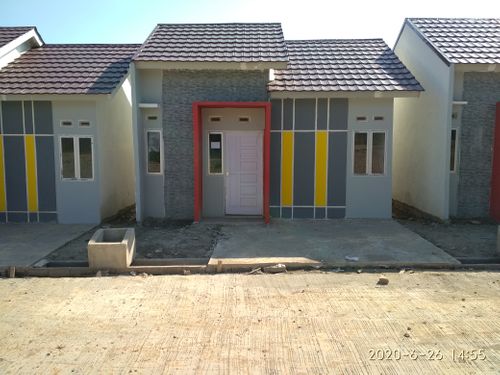 foto tampak rumah tipe 36 perumahan Barangaroo Kirana Home's 2
