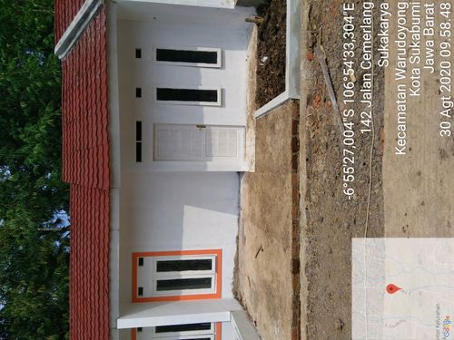 foto tampak rumah tipe 30/60 perumahan SHIFA RESIDENCE 2